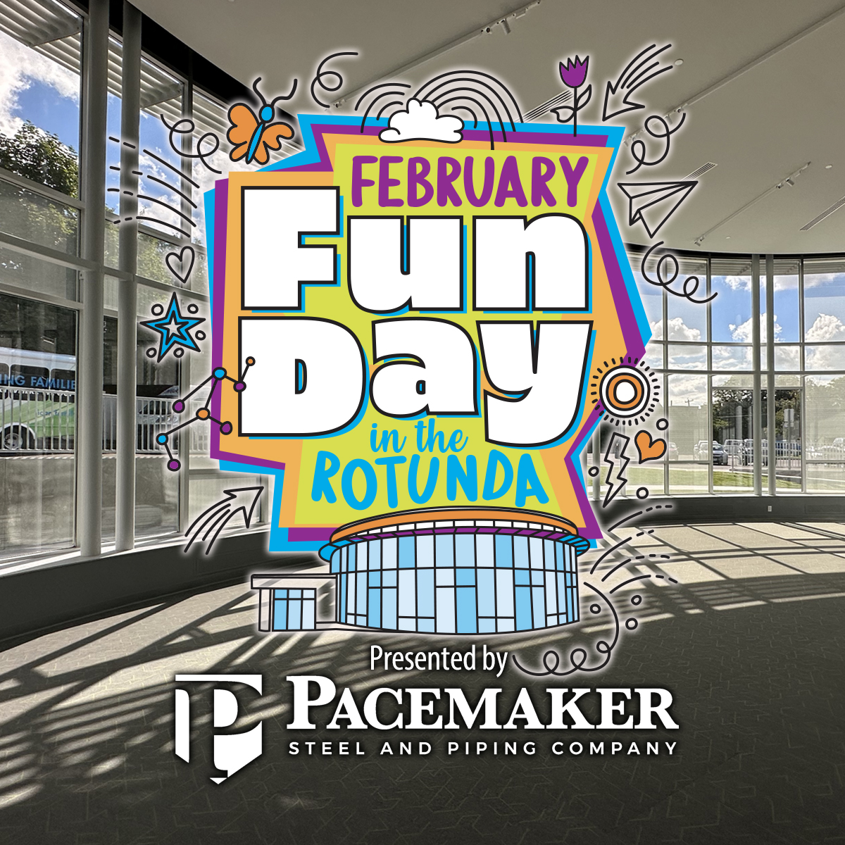 Feb Fun Day Website Event Graphic